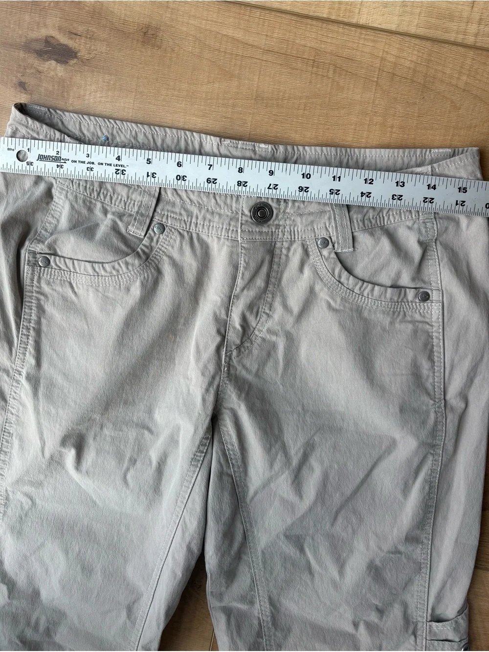 Kuhl Women's Legendary Outdoor Hiking Pants. Taupe Beige. Size 8R